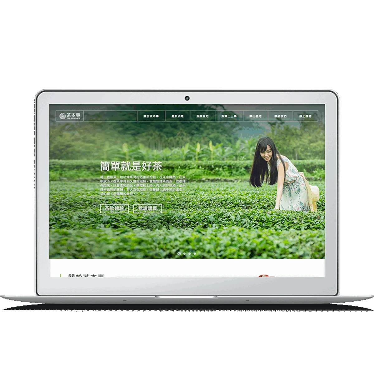 茶本事 Tea essence|網站設計存檔